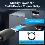  Bộ Chuyển Đổi HDMI Switcher 3 In 1 Out 8K VENTION AKR (HDMI2.1, 8K@60Hz, Dynamic HDR, eARC) 