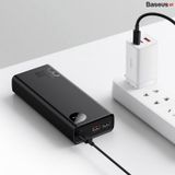  Pin Dự Phòng Sạc Nhanh Baseus Adaman Metal Digital Display 20000mAh 30W ( Kèm Cáp C to C 60W/50cm , PD/ QC Quick Charge Power Bank ) 