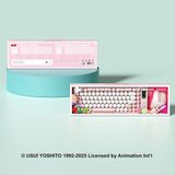  Combo Chuột + Bàn Phím Không Dây ROCK Crayon Shinchan J10 (Phạm vi lên tới 10m, 2.4GHz Receiver) 