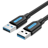  Cáp Nối Dài USB3.0 VENTION CONBF (1m, USB 3.0 A Male to A Male) 