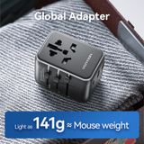 Củ Sạc Nhanh Đa Năng Du Lịch Toàn Cầu 1C + 2A VENTION FJE 20W (20W/18W/18W) 