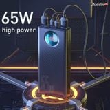  Pin Dự Phòng Công Suất Cao 65W Baseus Amblight Digital Display Fast Charge Power Bank 30000mAh Overseas Edition (USB*4 + Type C Input/Output + Lightning + Micro USB) 