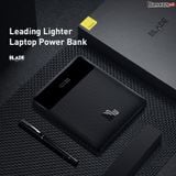  OS-Baseus Blade High Power Digital Display Quick Charge Power Bank 20000mAh 100W Black with Cable Type-C to Type-C 100W(20V/5A) 1m Black 