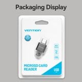  USB OTG Type-C 2.0 to MicroSD Card Reader VENTION CLM 