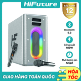  Loa Karaoke di động HiFuture MusicBox 100W (Kèm 2 Micro wireless) 