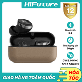  Tai Nghe Bluetooth True Wireless HiFuture YACHT (Bluetooth v5.2, 20H, IPX7, aptX, CVC 8.0 Winds Noise Cancelling) 
