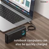  Pin Dự Phòng Công Suất Cao 65W Baseus Amblight Digital Display Fast Charge Power Bank 30000mAh Overseas Edition (USB*4 + Type C Input/Output + Lightning + Micro USB) 