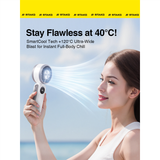  Quạt Cầm Tay RTAKO T50 High Speed 5W (15H, 3600mAh, Crisp LCD Display, 5-speed adjustments) 
