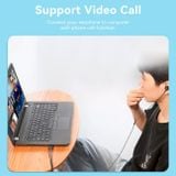  Dây cáp âm thanh chất lượng cao AUX Audio 2 in 1 VENTION BHDBF (1M, AUX Cable 3.5mm) 