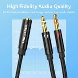  Dây cáp âm thanh chất lượng cao AUX Audio 2 in 1 VENTION BHDBF (1M, AUX Cable 3.5mm) 