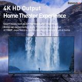  Cáp HDMI 2.0 Baseus Enjoyment Series 4KHD Male To 4KHD Male Adapter Cable (18Gbps, 4K/60Hz, 32 Audio channel, Aluminum Aloy) 