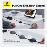  Cáp Sạc Nhanh C to C Rút Gọn Baseus Free2Pull Mini Charging Cable 60W 