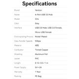  Hub Mở Rộng Kết Nối Đa Năng VENTION CHL (USB3.0 to USB3.0*4, with Power Supply) 