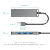  Hub Mở Rộng Kết Nối Đa Năng VENTION CHL (USB3.0 to USB3.0*4, with Power Supply) 
