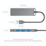  Hub Mở Rộng Kết Nối Đa Năng VENTION CHLBB (USB3.0 to USB3.0*4, with Power Supply) 