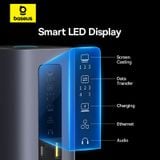  Hub Mở Rộng Đa Năng Baseus Spacemate Series 11-in-1 (Type-C to 3*HDMI 4K@60Hz+2*USB-A (10Gbps)+1*USB-C (10Gbps)+1*RJ45+2*USB-A (480Mbps)+1*USB-C (PD)+1*3.5mm Audio) 
