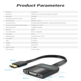  Bộ chuyển đổi HDMI to VGA VENTION 74346 (Flat Cable, with Female Micro USB + Audio Port) 
