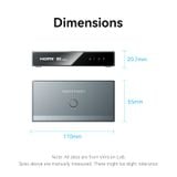  Bộ Chuyển Đổi HDMI Switcher 3 In 1 Out 8K VENTION AKR (HDMI2.1, 8K@60Hz, Dynamic HDR, eARC) 