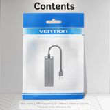  Hub Mở Rộng Kết Nối Đa Năng VENTION CHL (USB3.0 to USB3.0*4, with Power Supply) 