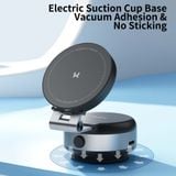  Giá Đỡ Điện Thoại Đa Năng Đế Hút Chân Không Điện ROCK Q16 (One-Hand Operation, 40mm two-way extension with 240° angle adjustment, pin 130mAh) 
