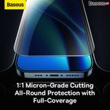  Kính Cường Lực Chống Nhìn Trộm Siêu Rõ Nét Baseus 0.3mm Crystal Shatter-Resistant Privacy Protection All-Tempered-Glass Screen Protector Cho iPhone X 11/11 Pro PACK OF 2 