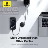  Cáp Sạc Nhanh C to C Rút Gọn Baseus Free2Pull Mini Charging Cable 60W 