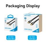  Cáp HDMI 4K VENTION ALM (4K@60Hz, 18Gbps, HDR, Support 3D) 