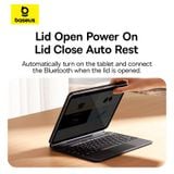  Bàn Phím Nam Châm Baseus Brilliance Series 2 Original Keyboard Case Cho iPad Pro 11"/12.9" (2018/2020/2021/2022) / iPad Air4/Air5/Air6 10.9" / Air6 13" (Digital Display Pro Version, 2024 New Upgrade Model,  Bàn phím + Bao da Nam châm) 
