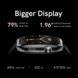  Đồng Hồ Thông Minh QCY GS2 (1.96", AMOLED Retina 60Hz, IPX7, 10 Days, Health Tracking) 