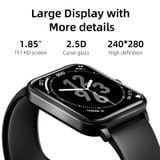  Đồng Hồ Thông Minh QCY GTS (1.85", HD, 2.5D, IPX8, 14 Days, Health Tracking) 