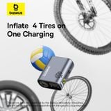  Bơm Lốp Xe Đạp Baseus PrimeTrip Series Portable Bike Pump (1750mAh, Bơm Được Cho Xe Máy) 