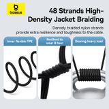  Cáp Sạc Nhanh Baseus Gem USB to Lightning 2.4A (Fast-Charging Data Cable) 