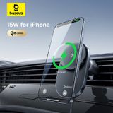  Giá Đỡ Điện Thoại Từ Tính + Sạc Không Dây Baseus PrimeTrip VC1 Pro (Qi2, 15W Wireless Charging, Gắn Trên Cửa Gió) 