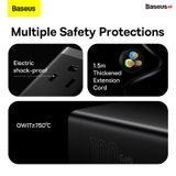  Bộ sạc nhanh tích hợp dây nguồn nối dài Baseus GaN3 Pro Desktop Powerstrip 6 in 1 100w (2AC+2U+2C, PD/QC/SCP/FCP/AFC/PPS Quick Charger) 