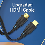  Cáp HDMI 2.1 VENTION AANBG 8K (8K@60Hz, 48Gbps, support 3D, Dynamic HDR, HDCP2.2) 