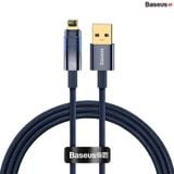 Cáp Sạc Lightning Tự Ngắt Gen2 Baseus Explorer Series dùng cho iPhone (USB to Lightning, Auto Power-Off, 2.4A Fast Charging  Data Cable) 