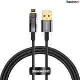  Cáp Sạc Lightning Tự Ngắt Gen2 Baseus Explorer Series dùng cho iPhone (USB to Lightning, Auto Power-Off, 2.4A Fast Charging  Data Cable) 