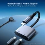  Bộ Chuyển Đổi Âm Thanh Joyroom SY-L02 Audio-Transfer Series 2-in-1 (Lightning to Dual Lightning) 