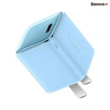  Củ Sạc Nhanh, Siêu Nhỏ Gọn Baseus GaN3 1C 20W cho iPhone/iPad/Samsung/Xiaomi/Huawei (PD/QC Multi Quick Charge Support, Smart Protect) 