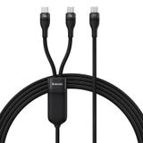  Cáp Sạc Nhanh 2 in 1 Baseus Flash Series Ⅱ One-for-Two Fast Charging Cable Type-C to Dual Type C 100W Gen2 