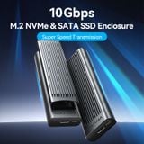  Box Đựng Ổ Cứng Di Động SSD M.2 NVMe & SATA KPL (USB 3.2 Gen 2-C, with Heat Sink, 2230/2242/2260/2280) 