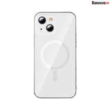  Ốp lưng nhựa cứng siêu mỏng từ tính Baseus Crystal Magnetic Phone Case For iP 13 2021 