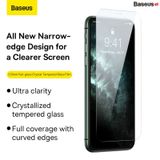  Miếng Dán Cường Lực Siêu Bền Cho IPhone 11 Baseus 0.3mm Full-glass Crystal Tempered Glass Film 