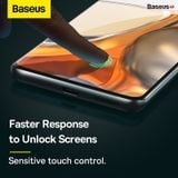  Kính Cường Lực Cao Cấp Siêu Bảo Vệ Baseus 0.25mm Full Screen Curved Surface Full Rubber Tempered Glass Film for XIAOMI MI12/12X 