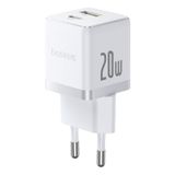  Củ Sạc Nhanh Baseus Palm C+U 20W (For iPhone/iPad/Samsung/Google Pixel) 