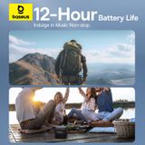  Loa Di Động Không Dây Baseus AeQur 30 Mini (5W, Bluetooth v5.3, 12Hrs, IPX6, Bass Enhancement) 