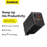  Củ Sạc Nhanh Baseus GaN6 Pro Fast Charger 2C+2U 65W (Multi Quick Charger Support) 