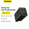  Củ Sạc Nhanh Baseus GaN6 Pro Fast Charger 2C+2U 65W (Multi Quick Charger Support) 