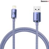  Cáp sạc nhanh, truyền dữ liệu tốc độ cao siêu bền Baseus Crystal Shine Series Fast Charging Data Cable (USB/Type C to Lightning, PD 20W Fast Charge) 