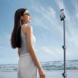  Tripod cho điện thoại RTAKO RLD-001 Matte Carbon Steel (1.7m, Xoay 360°) 